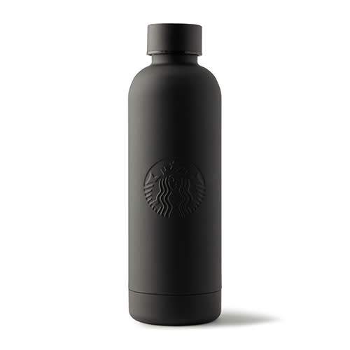 SS Bottle Orbit Rub Black