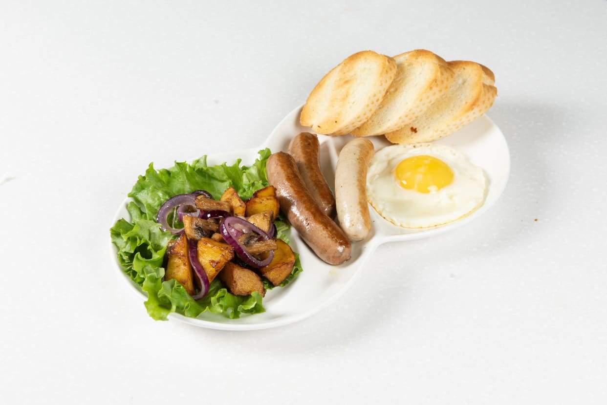 Сытный завтрак