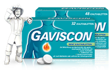 Gaviscon Kautabletten Mint 24 Stück
