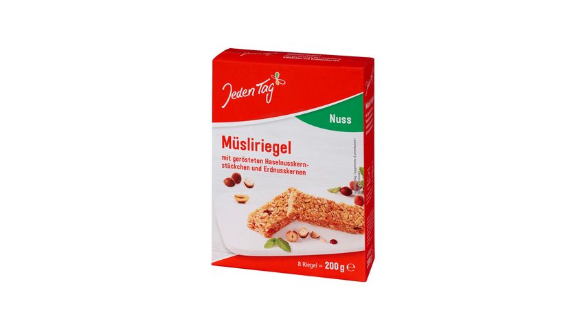 Jeden Tag tyčinka müsli oříšek pack | 200 g