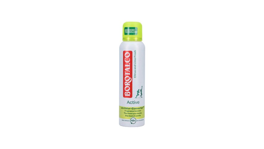 Borotalco Active Citrus
and Lime deodorant | 150 ml