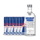 Absolut 07l + 6x Red Bull