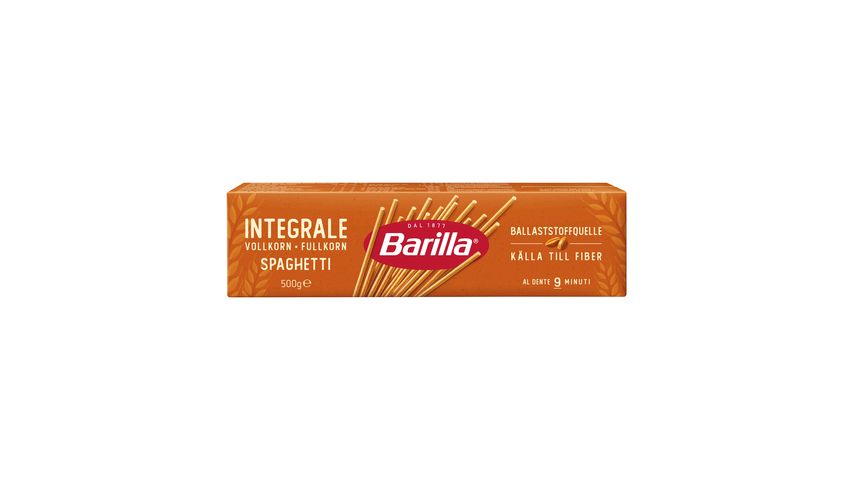 Barilla Spaghetti N.5 Whole Grain Durum Wheat Semolina Pasta 500 g