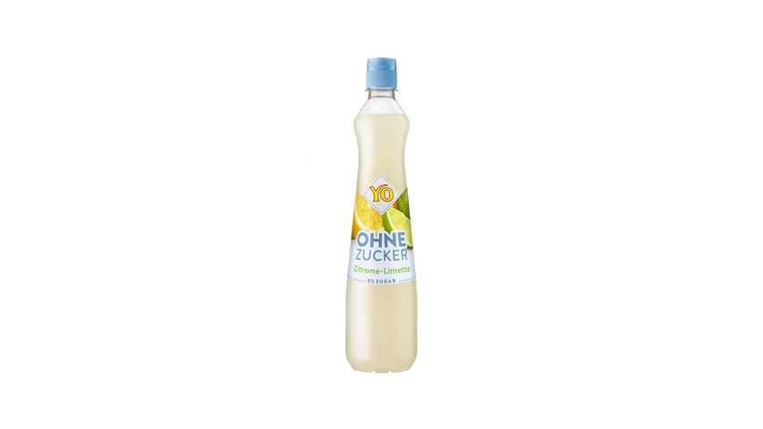 Yo Sirup citron a limetka bez cukru | 0,7 l