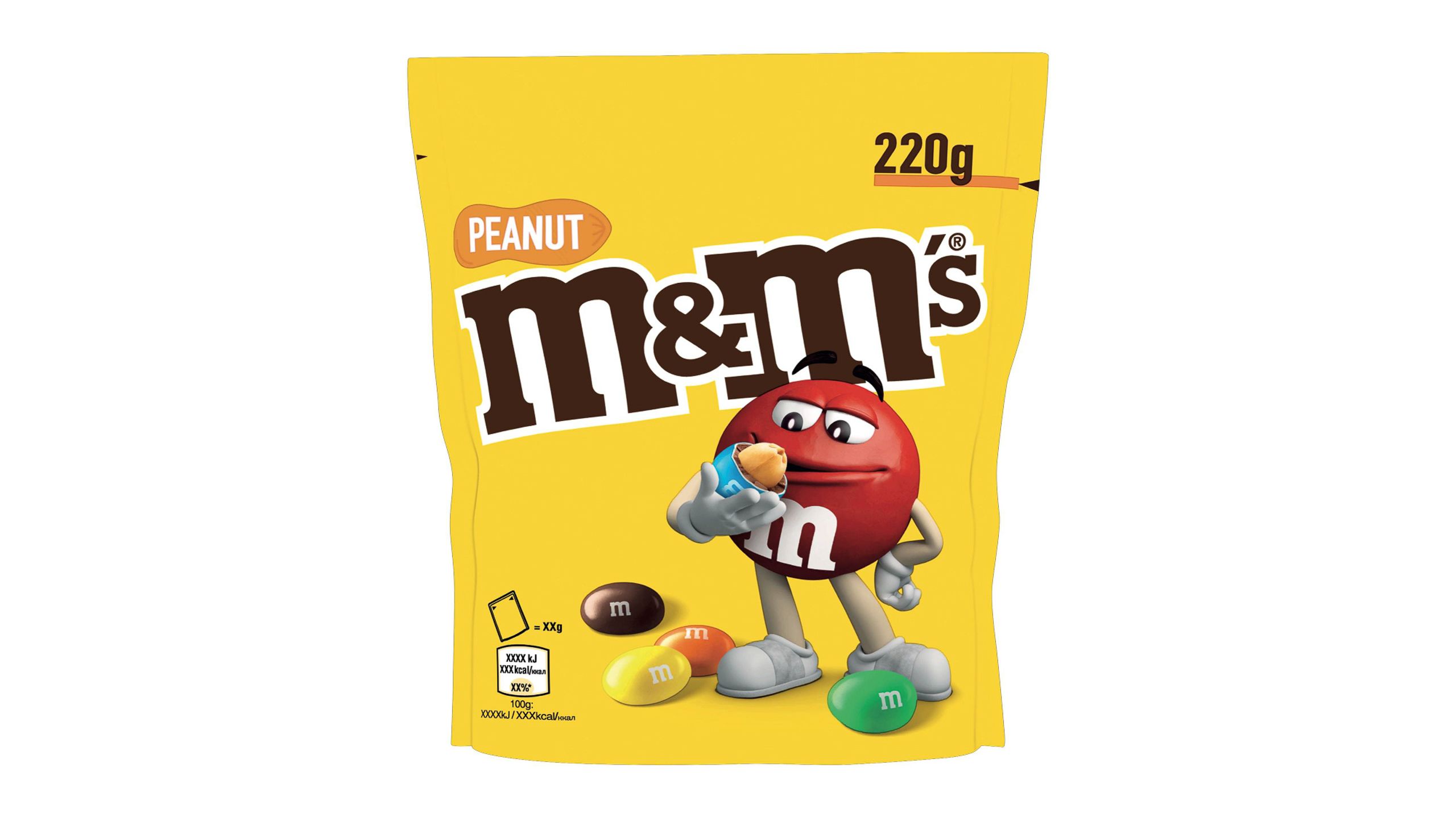 Chocolate dragees M&M's Crispy chocolate - 187g 