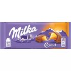 Milka Alpine Milk Chocolate with Caramel Filling 100 g