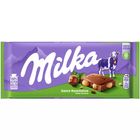 Milka Čokoláda mléčná celé lískové ořechy | 100 g