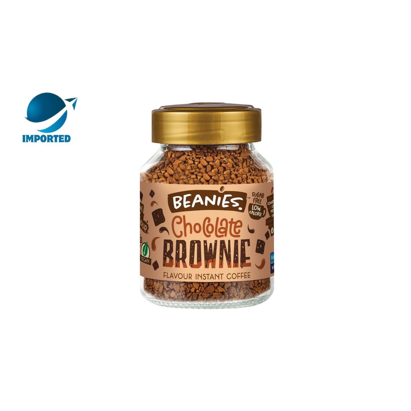 Beanies Chocolate Brownie Flavour Instant Coffee 50 g