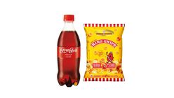 Coca-Cola 250ml & Bombay Ring Chips 28 g+/-3g