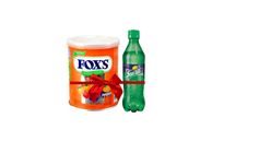 Fox's Fruit Candy Tin 180g (Indonesia) + Sprite | 400ml  (Combo Pack)