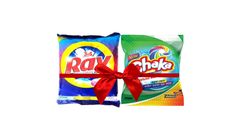 Ray White & Bright Detergent Powder 500gm + Chaka Advanced Ball Soap 125g (Combo Pack)