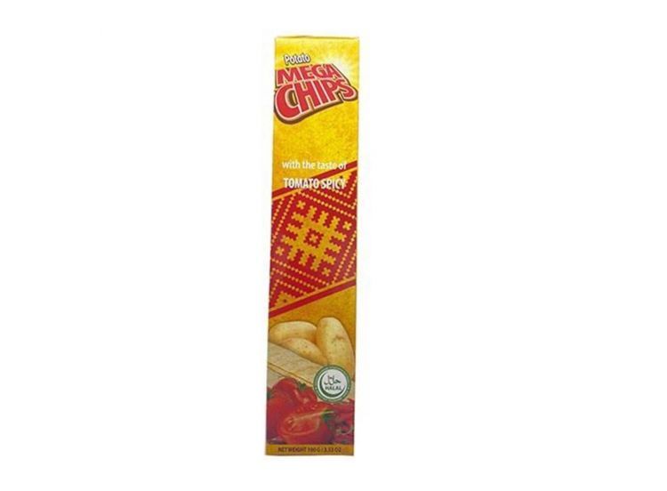 Buy Mega Chips Tomato Hot 100 g Online in Kuwait Talabat Kuwait