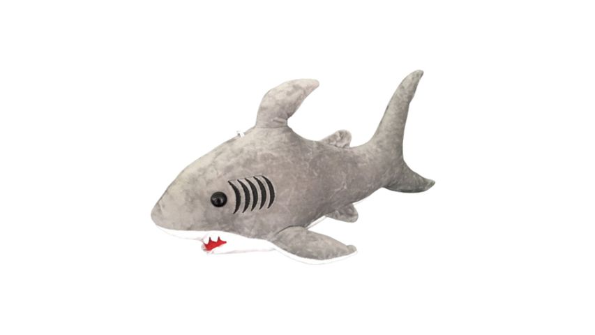 Baby Shark Soft Toy (Ash) 1 Piece delivery in Bangladesh | foodpanda