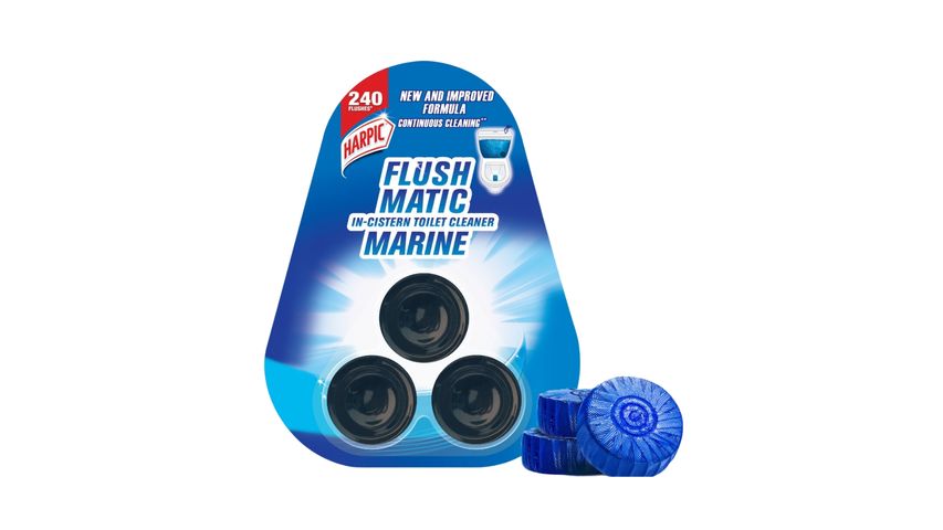 Harpic Flushmatic Marine In-Cistern Toilet Cleaner Block 50 gm - Online  Grocery Shopping and Delivery in Bangladesh