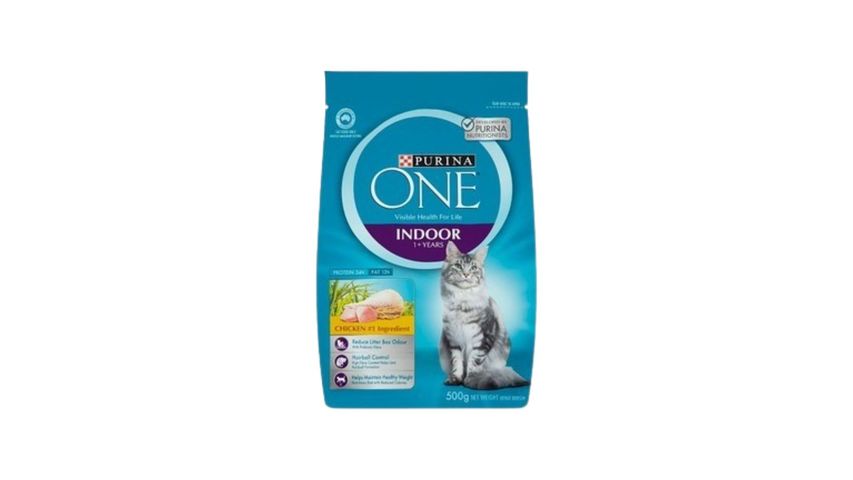 Purina One Indoor Cat Food With Chicken 500g delivery in Bangladesh ...