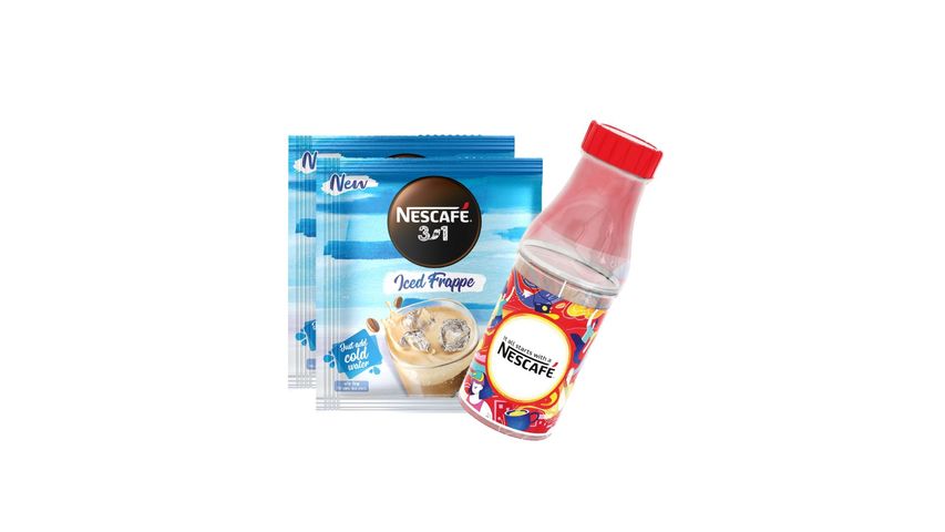 Nescafe Cold Coffee, Nescafe Cold Coffee Made With Shaker