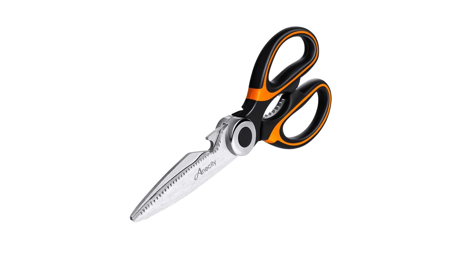 1pc Stainless Steel Kitchen Scissors, Multifunctional Strong Poultry And  Fish Bone Cutter, Home Food Supplement Scissors