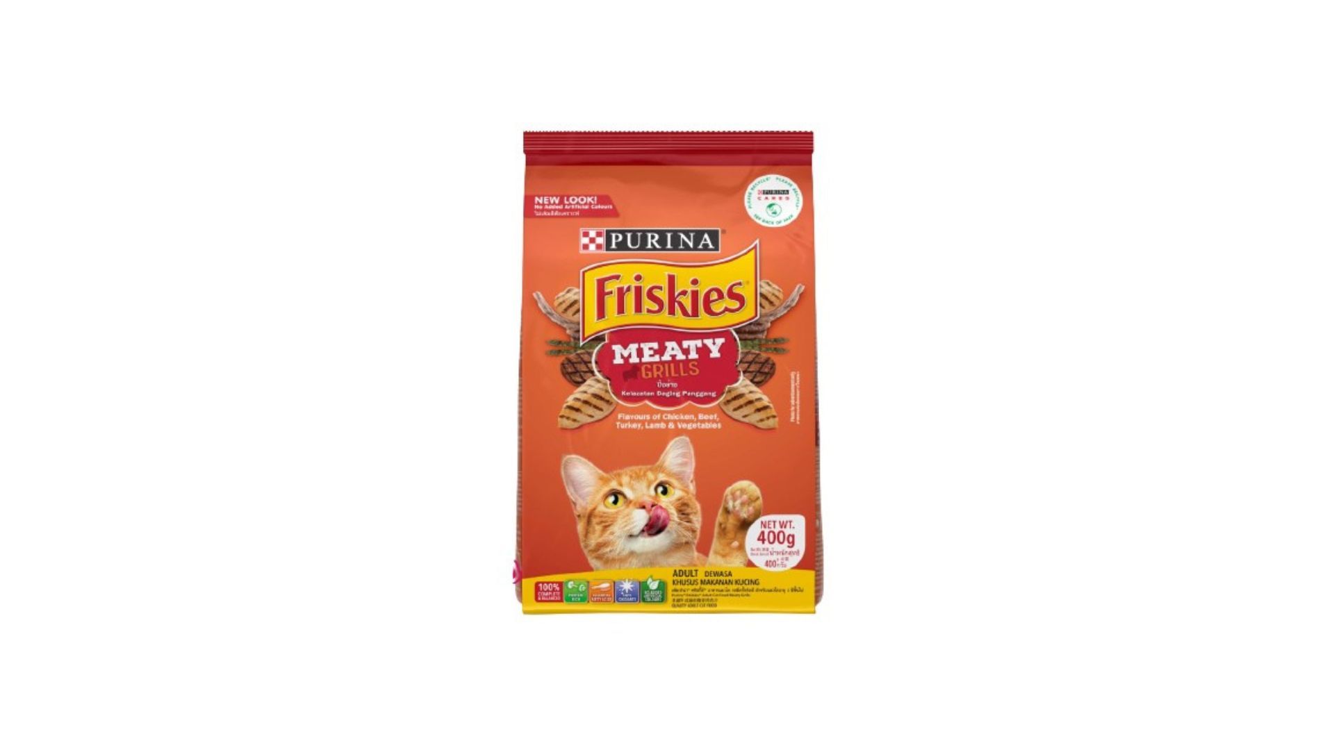 Buy Purina Friskies Meaty Grill Cat Food 400g from pandamart Chittagong online