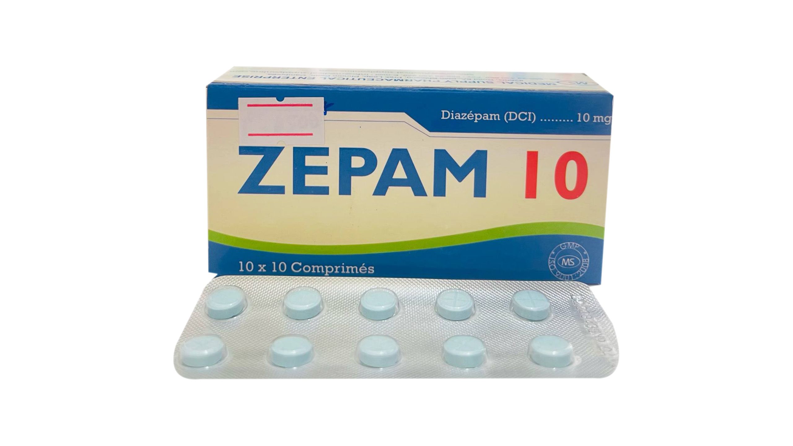 Zepam Diazepam 10mg