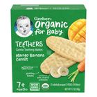 Gerber Teethers Organic Mango Banana Carrot 48g