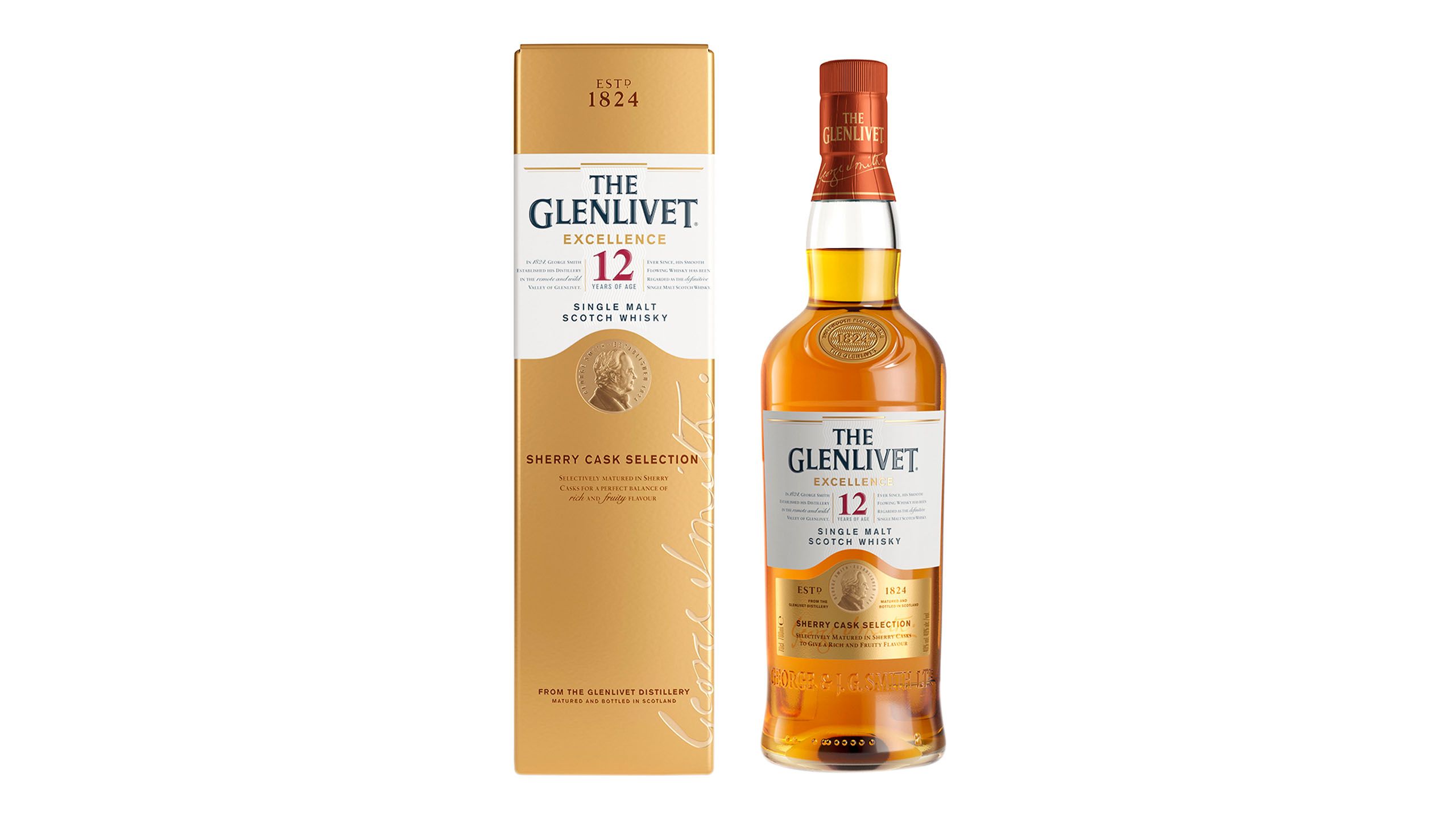 【未開栓】The Glenlivet 12 Years 750ml 43% Glenlivet 12 Year Old Single Malt Scotch Whisky ABV 43% 75cl