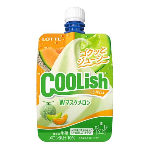 Lotte Coolish Double Muskmelon Frozen Confection 140ml delivery in Hong ...