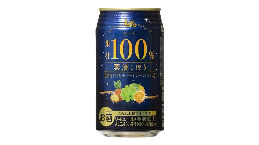 Suteki Shibori - Suteki Shibori 100% Mixed Fruit Juice Chu-Hi Alc. 4% 350ml  [Parallel Import] delivery in Hong Kong | foodpanda