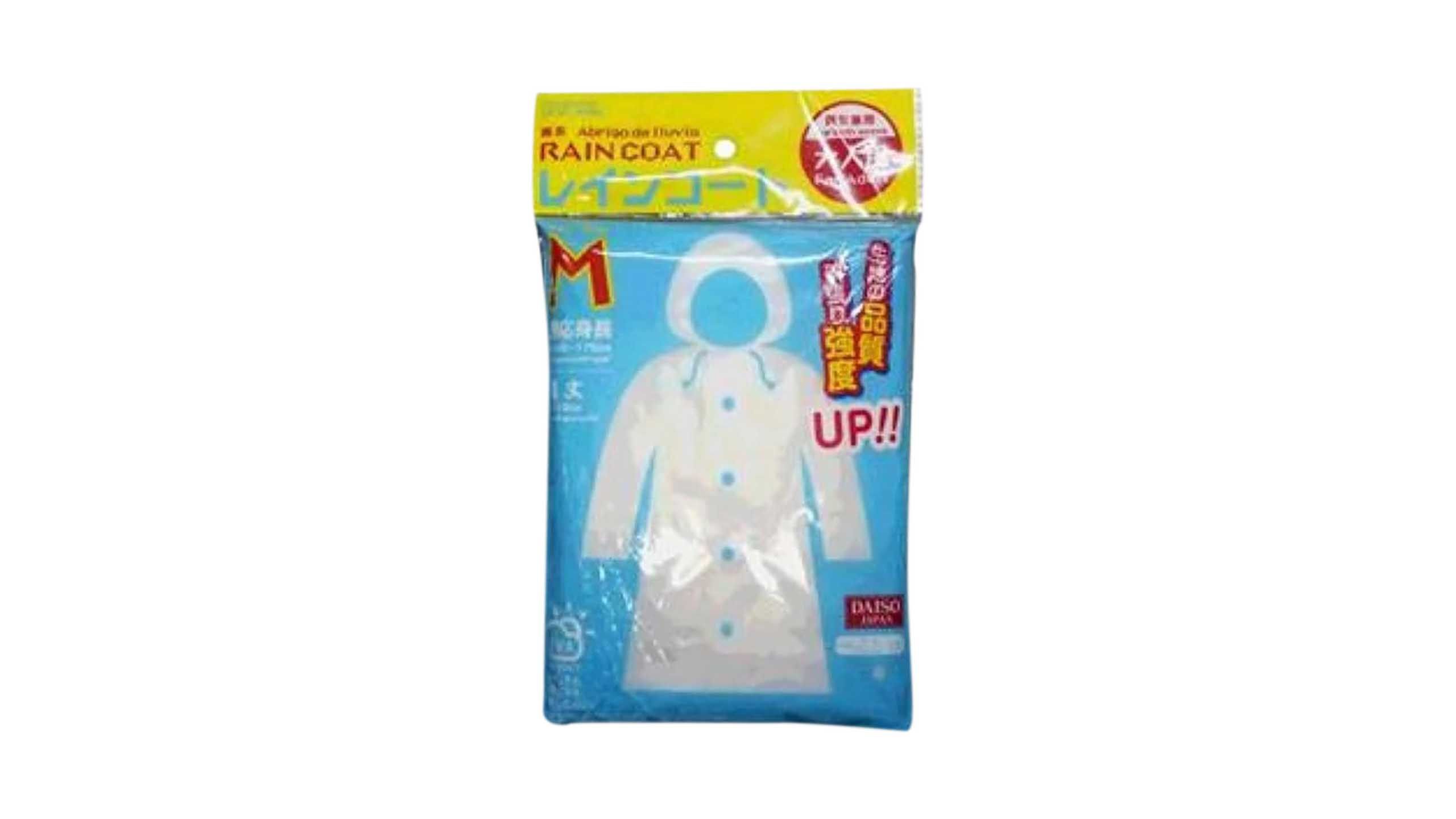 Daiso raincoat outlet