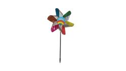 Daiso Rainbow Pinwheel Sparkling 1pc