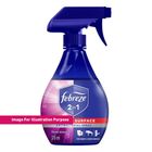 FEBREZE 2-in-1 Antibacterial Disinfectant Spray Floral Blossom 370ml Bottle - 52915