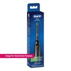 ORAL-B Pro Battery Toothbrush Cross Action Black 1 Piece - 96507