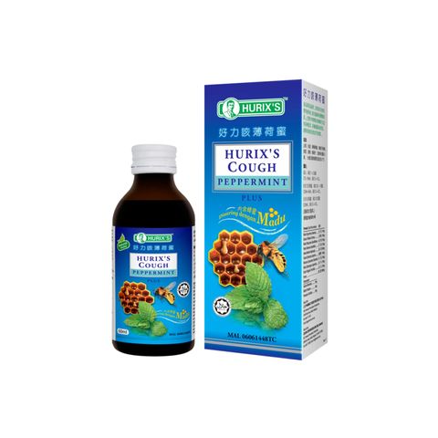 Hurix's Cough Peppermint Plus 60ml delivery near you | foodpanda Malaysia