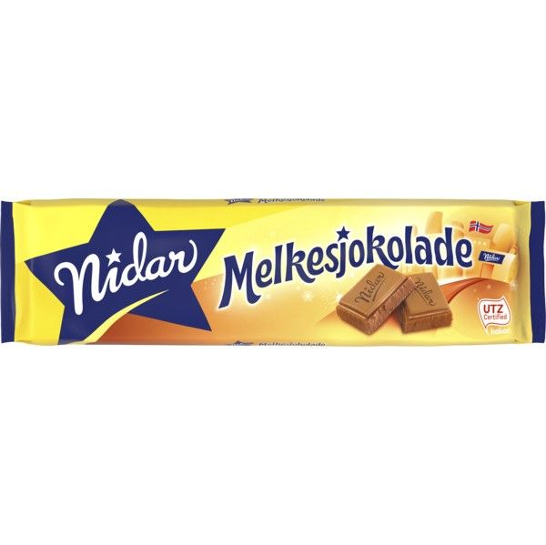 Nidar Melkesjokolade | 180g