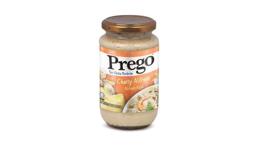 Prego Pasta Sauce (Can) - Cheese & Herbs/Mac & Cheese/Carbonara  Mushroom/Mushroom/Traditional (290g/295g/300g)