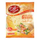 Deli Sun Tortillas Wraps Corn Wheat 6Pcs 360 Gm