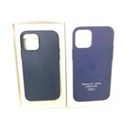 iPhone 12/12 Pro Leather Case (Green,Blue)