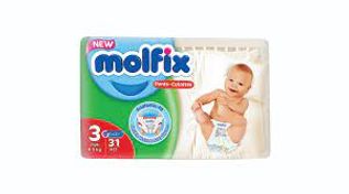 Molfix Pants Jumbo Size 5 X-Large (15-20Kg) 52's - Baby Mart