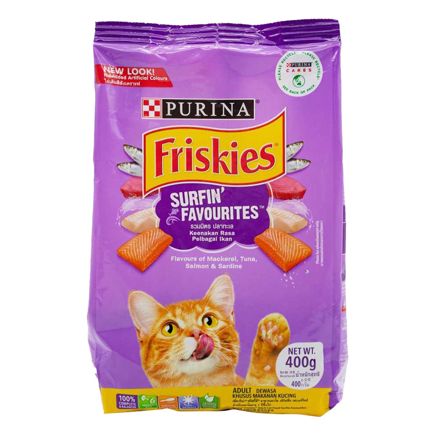 Friskies Surfin Favorites Dry Cat Food 400g delivery near you