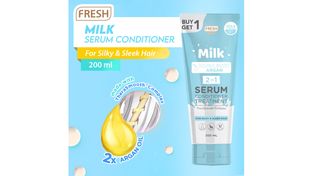 FRESH, Hairlab Honey Double Boost Hyaluronic Acid 2 in 1 Serum Conditioner  Treatment 200ml