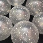 Clear Star Print Balloon 1 Piece
