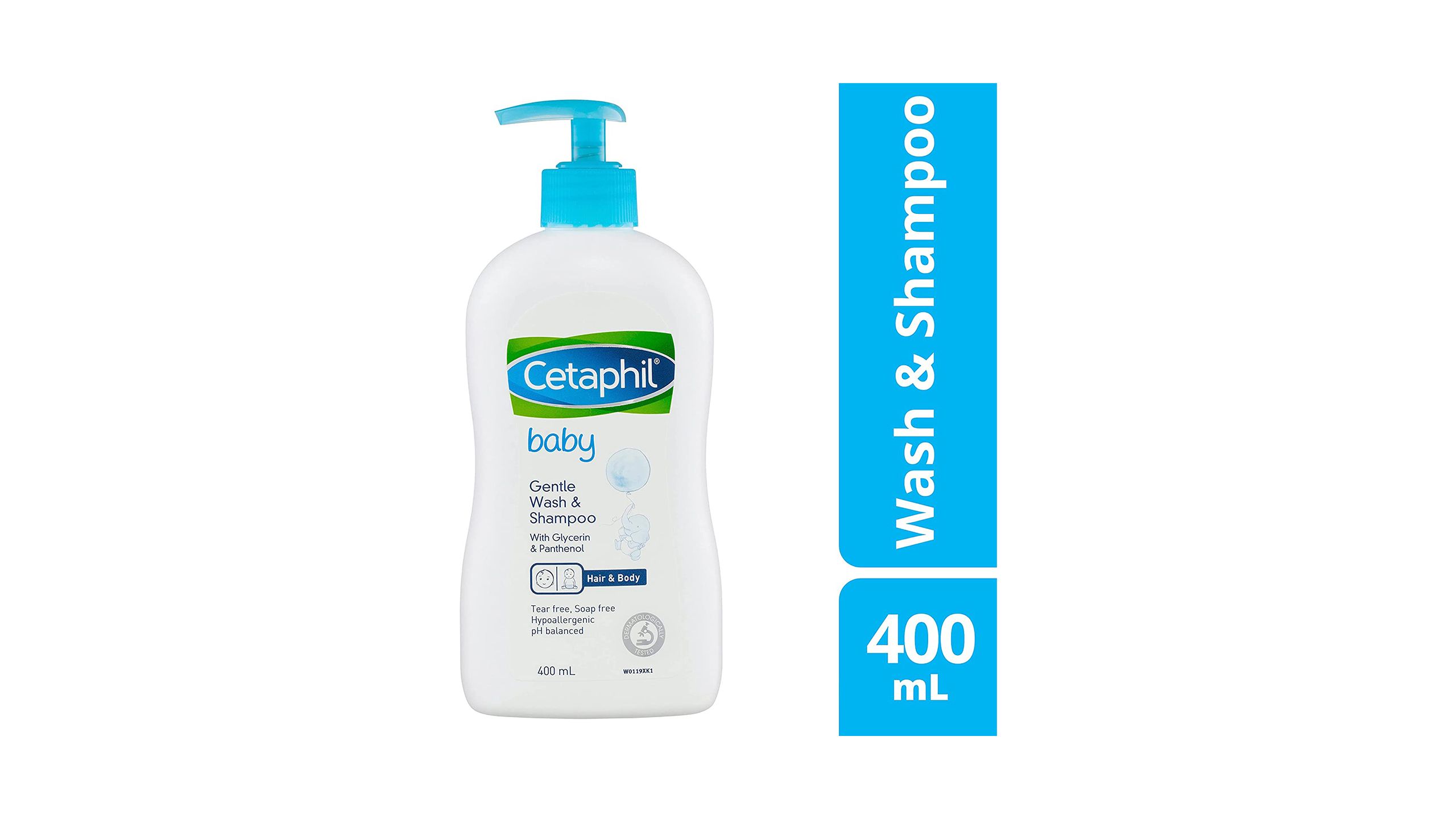 Cetaphil baby gentle wash and best sale shampoo 400ml