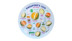 The Little Drom Store Singapore's Love for Durians Plate 1pc