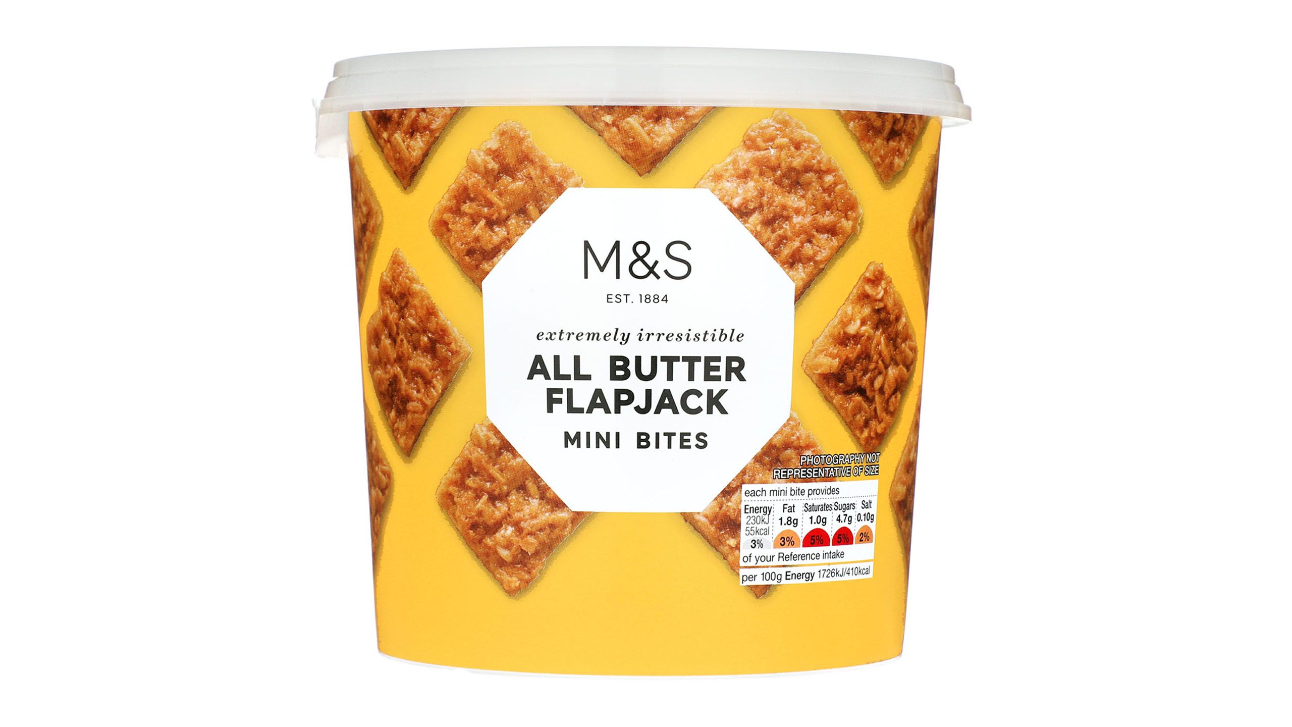 m&s all butter flapjack mini bites