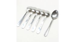 A04/DS/6 Nihon Cutlery - Stainless Steel Dessert Spoon (L: 19.4cm x W: 4.2cm) 6pcs