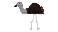 318261 Outback Tails Ernie the Emu Dog Toy 1pc