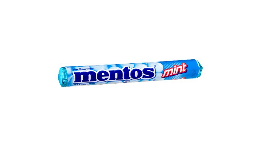Mentos Rolls Pack Mint Flavour Candy (14 Pcs) 29g