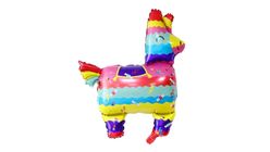 Starships Balloons Large Foil Balloon - Rainbow Alpaca (93cm) 1pc