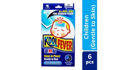 Kool Fever Cooling Pad - Children 6pcs