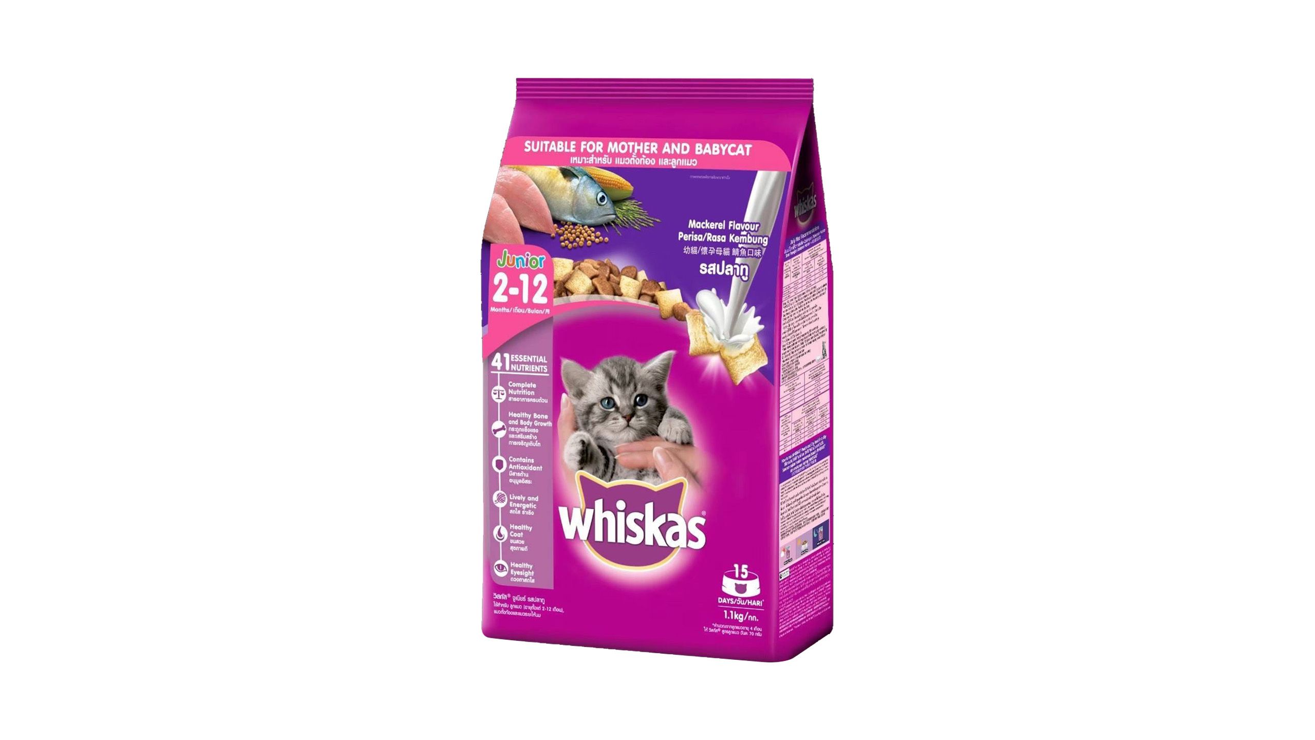 Whiskas cat hotsell food junior