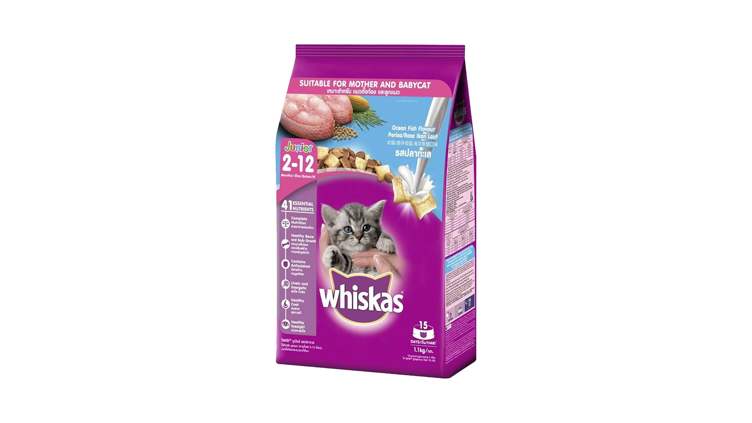 Whiskas junior clearance mackerel